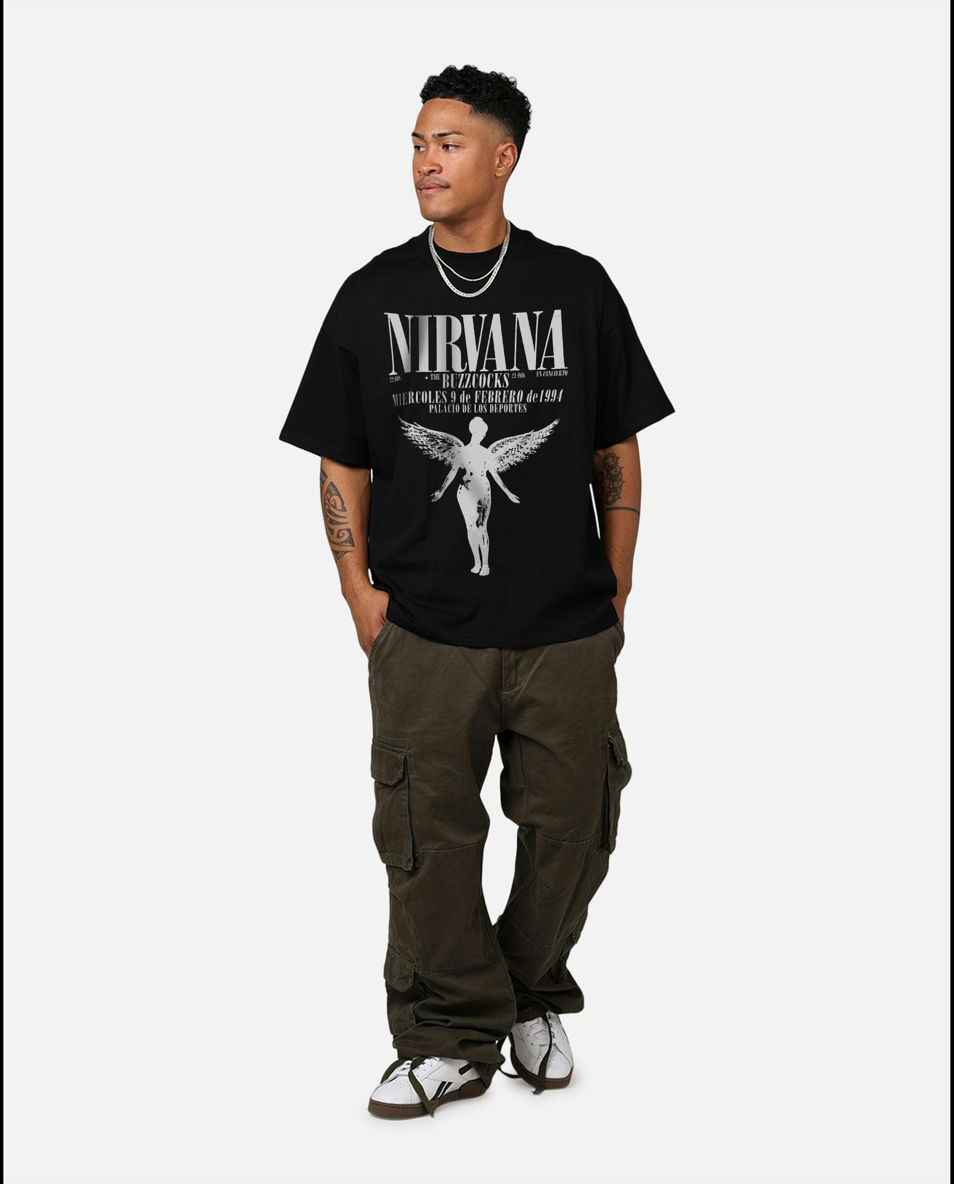 Nirvana Oversized Graphic Tee