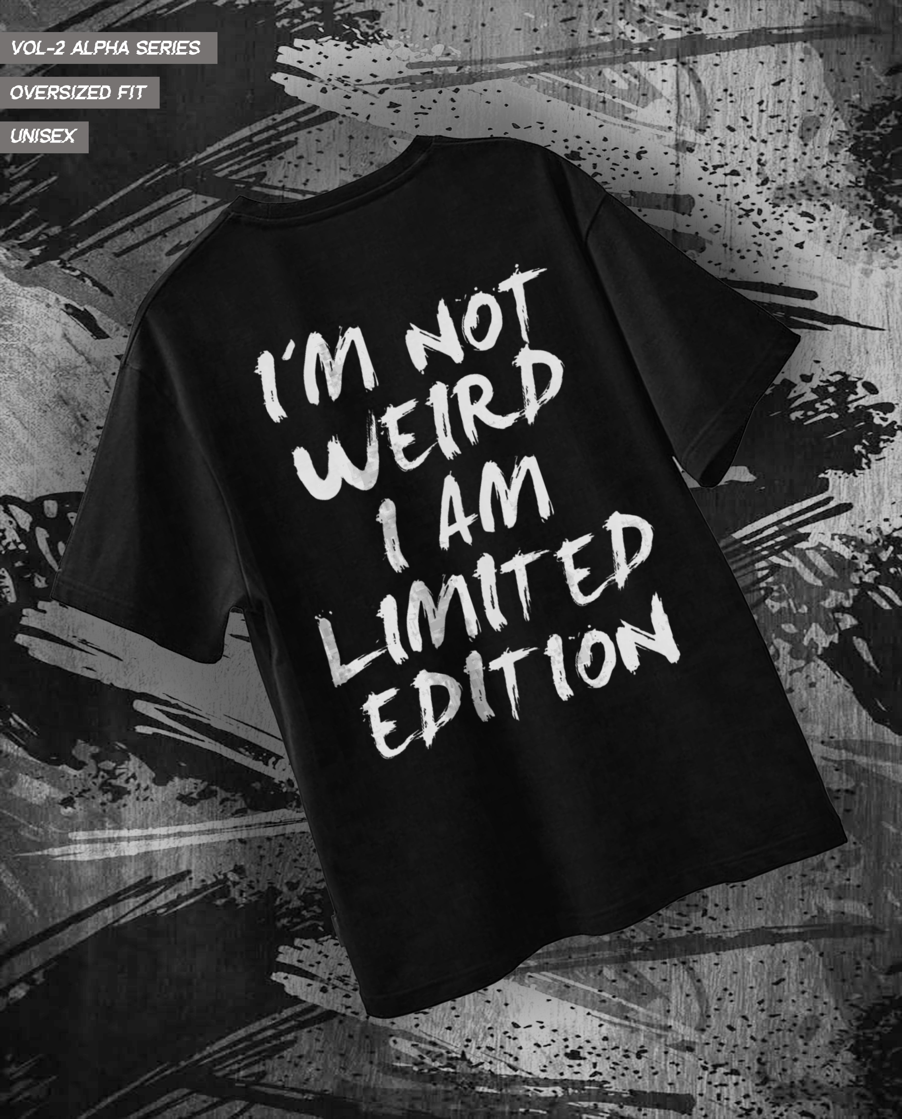 Weird Oversized Graphic Tee