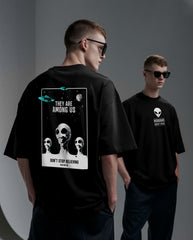 Amoung us Oversized Graphic Tee