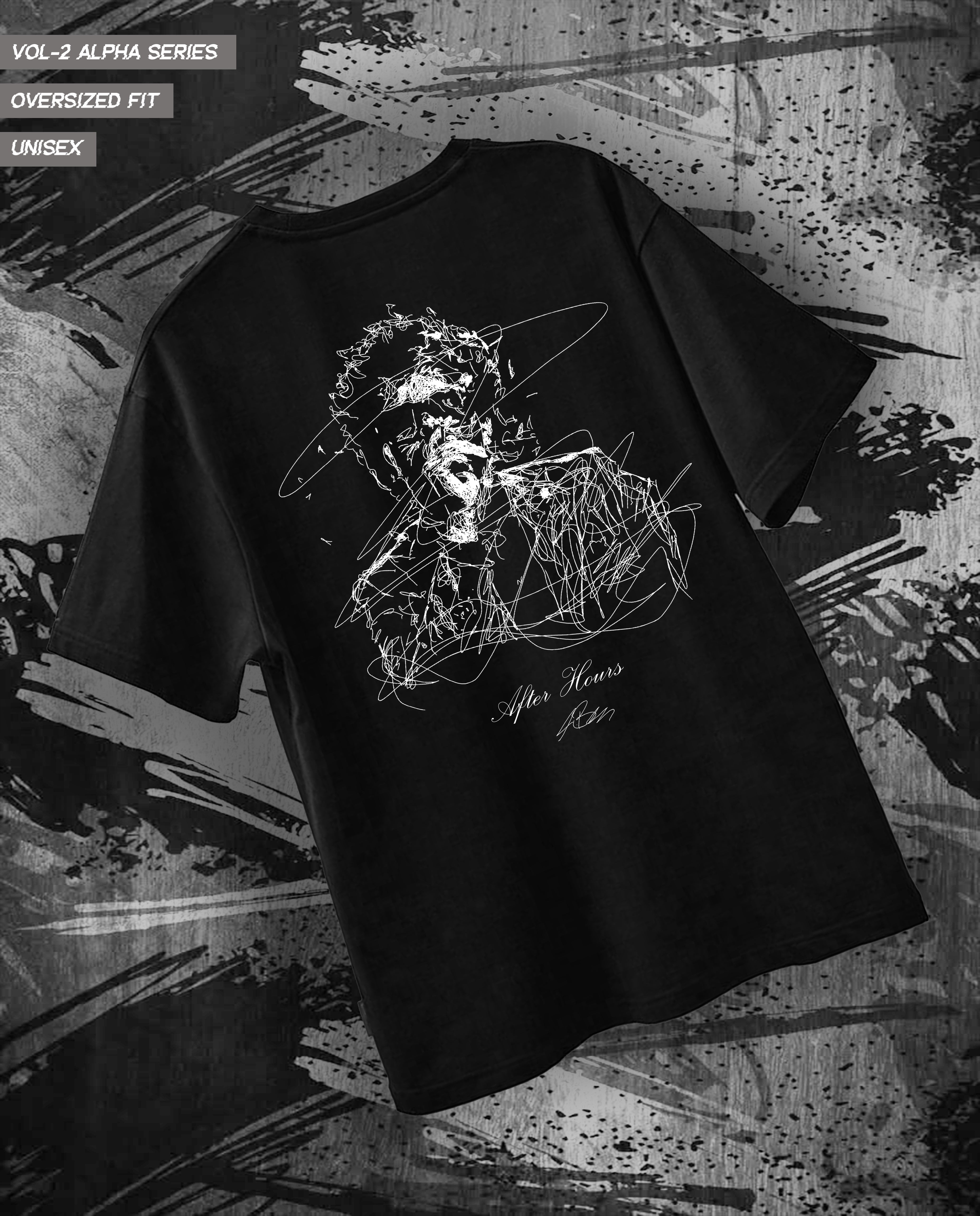 After Hours V-2 Oversized Graphic Tee