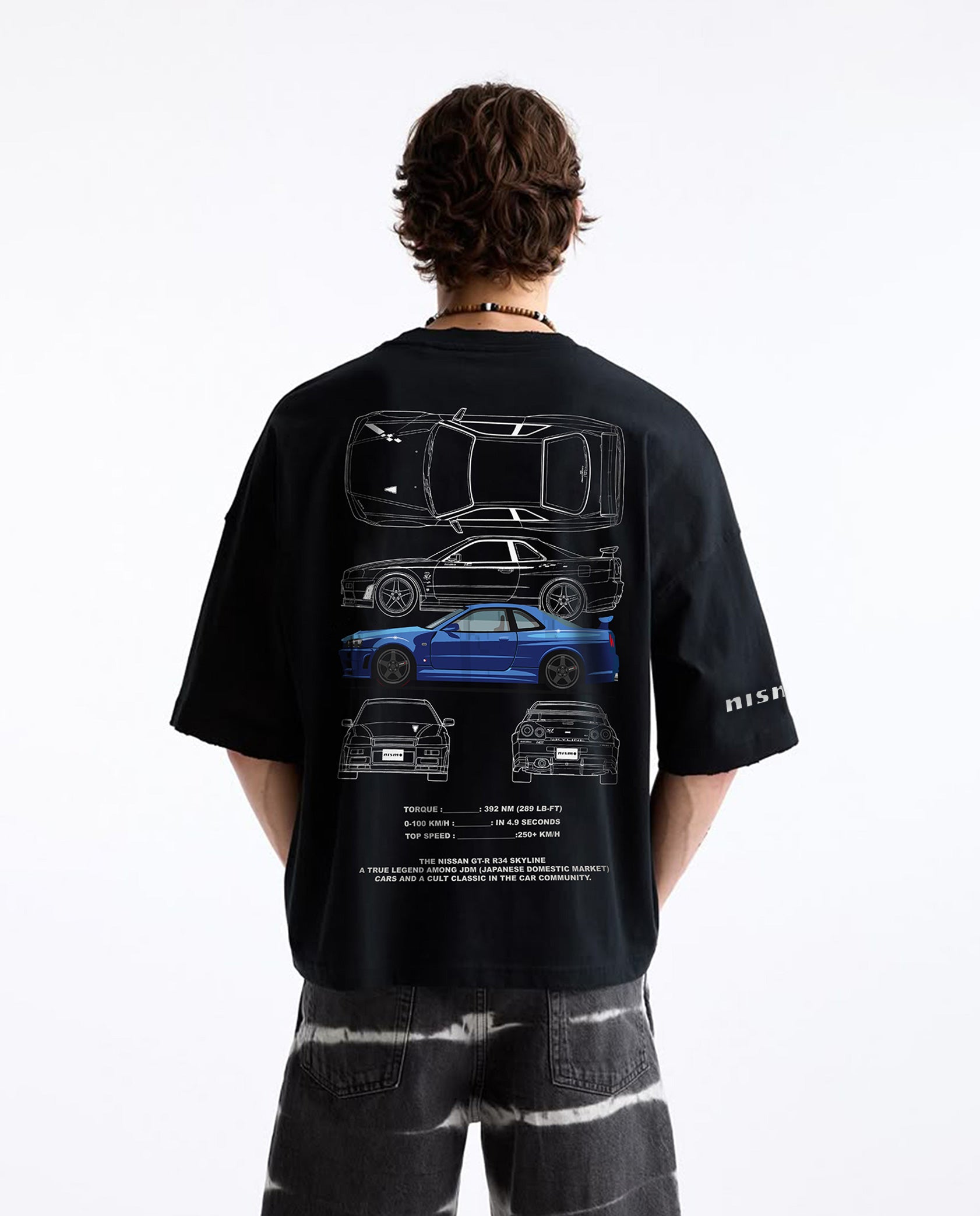 R34 Cult Classic Oversized Graphic Tee