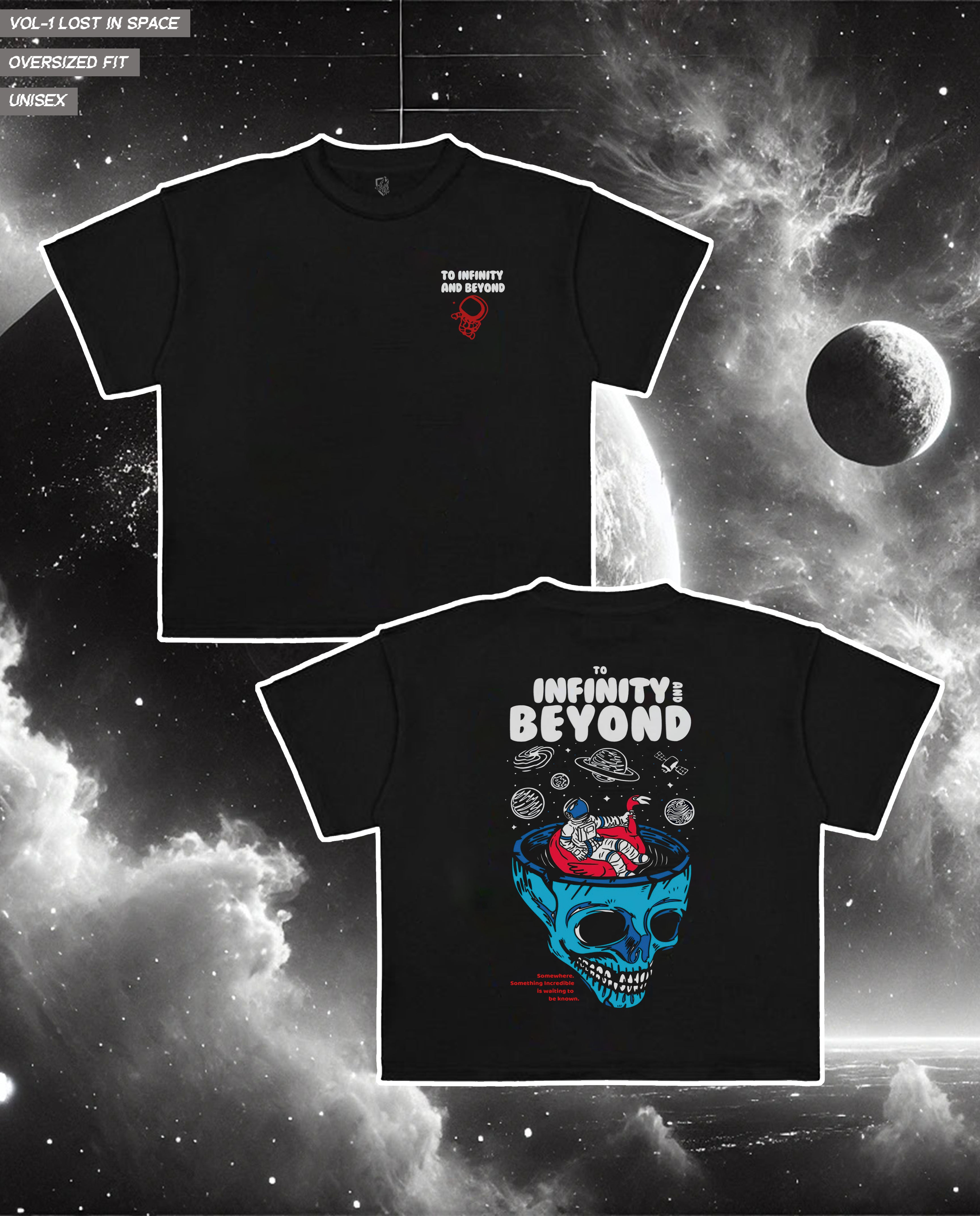 Beyond Infinity Oversized Graphic Tee