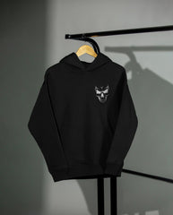 Oversized Skull Graphic Printed Heavy GSM Hoodie
