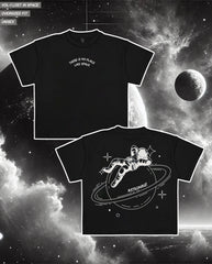 No Place Like Space Oversized Graphic Tee