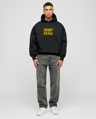 Oversized Johnny bravo Graphic Printed Heavy GSM Hoodie