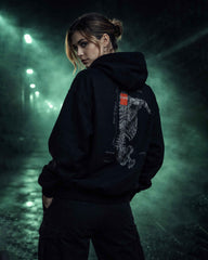 Oversized AXIS.01 Graphic Printed Heavy GSM Hoodie