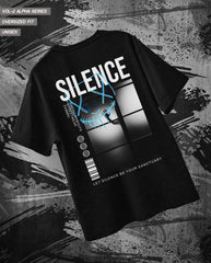 Silence Oversized Graphic Tee