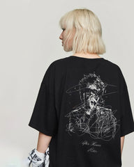 After Hours V-2 Oversized Graphic Tee