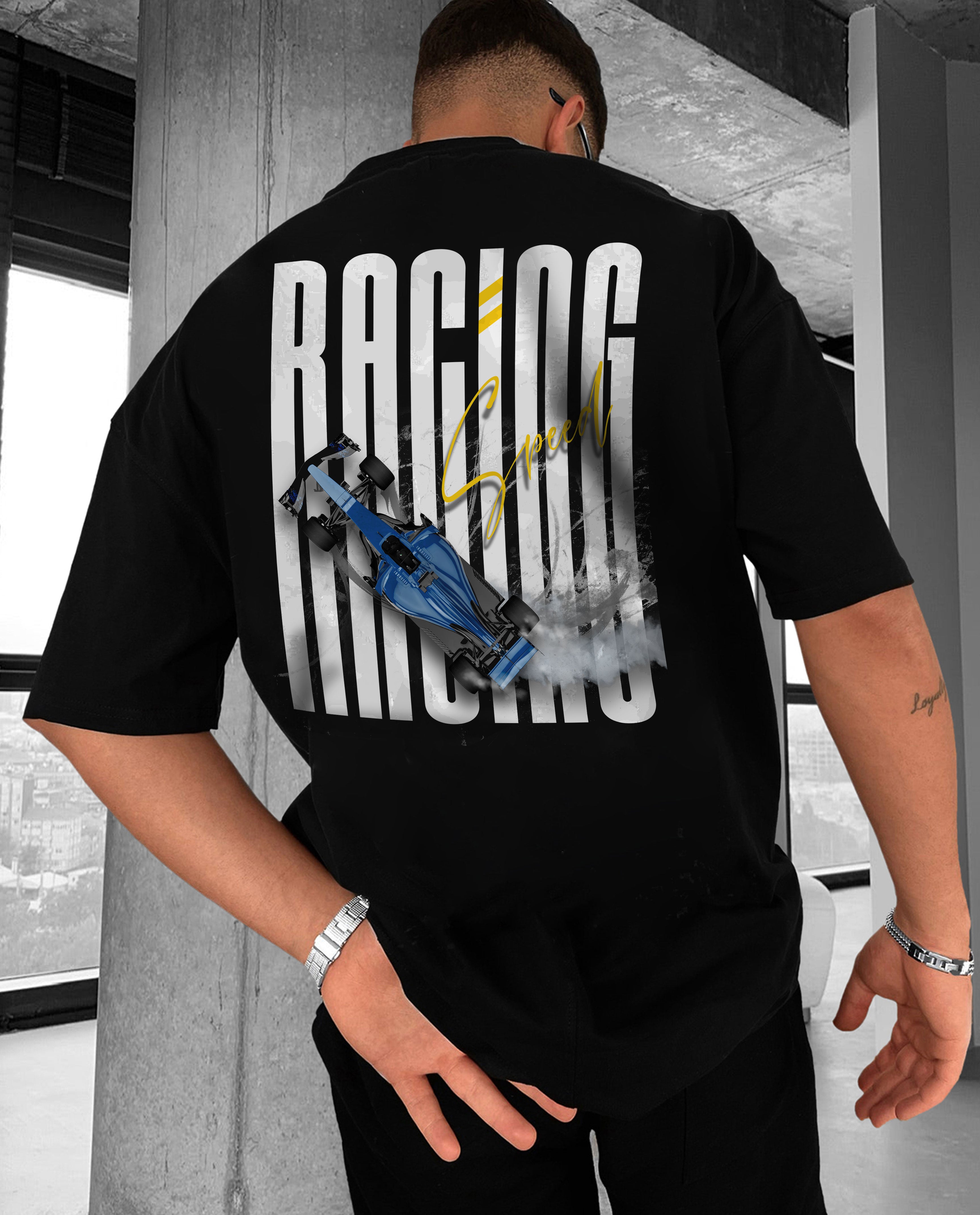 Formula 1 Oversized Graphic Tee