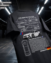 E92 GTR Oversized Graphic Tee