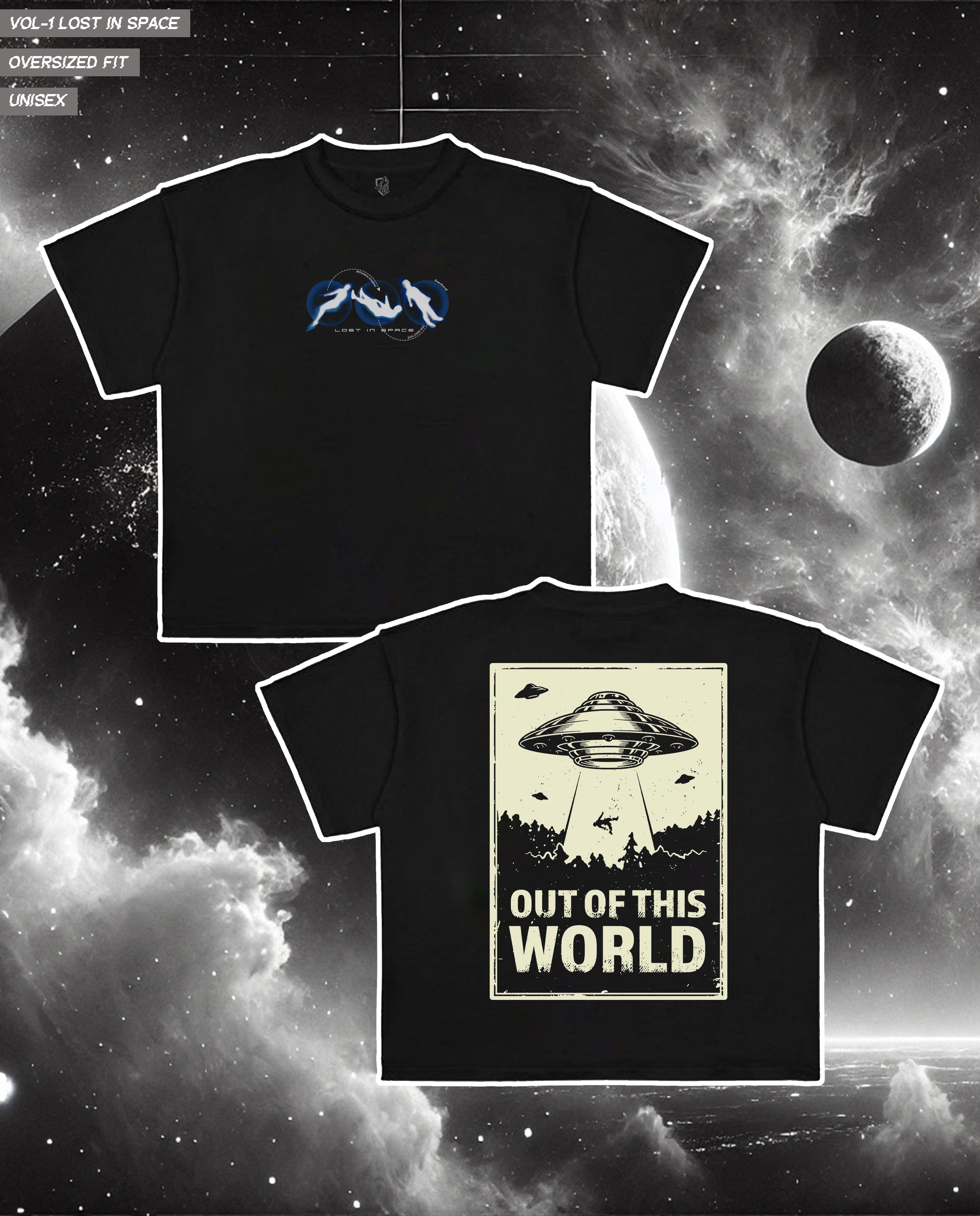Out Of This World Oversized Graphic Tee