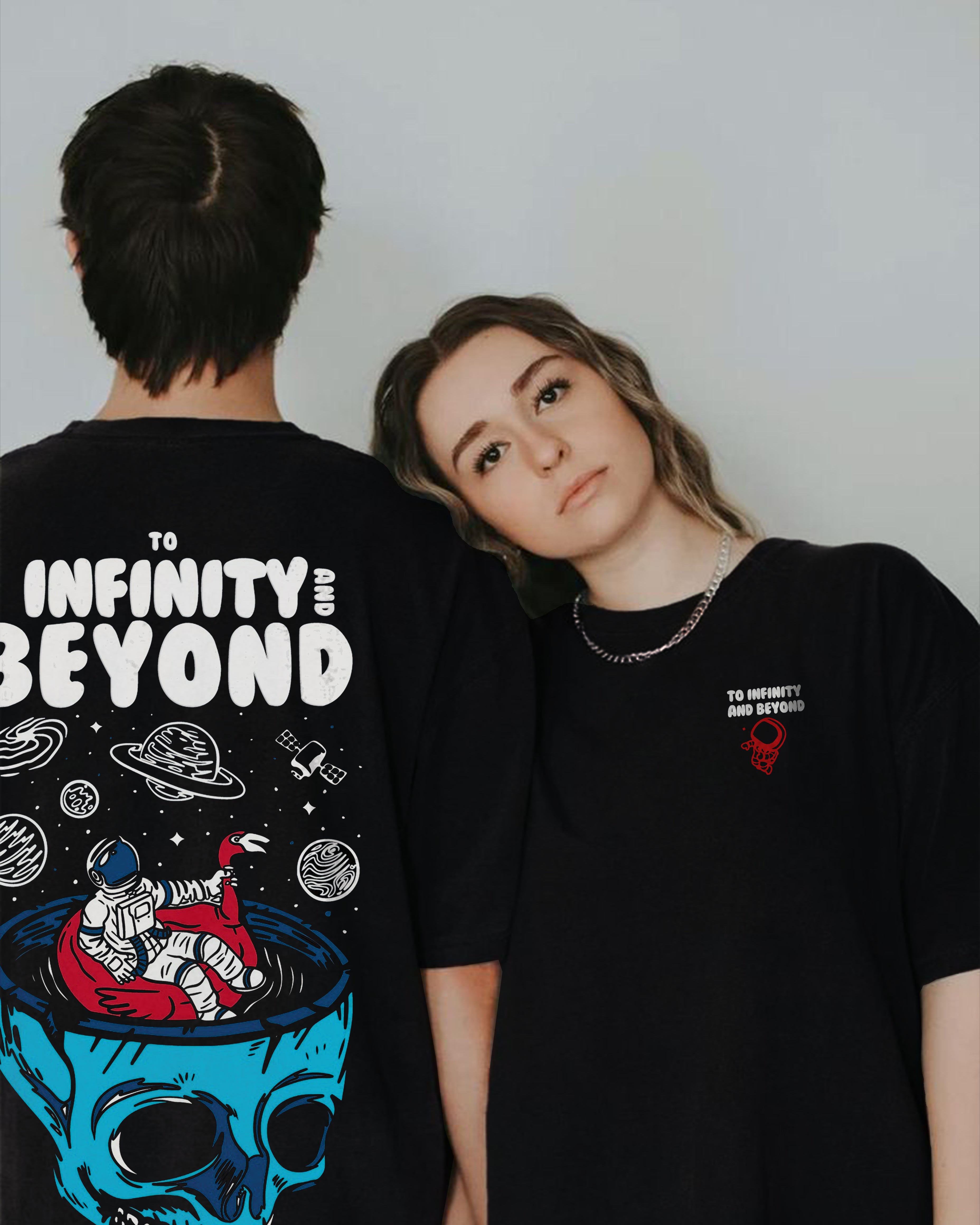 Beyond Infinity Oversized Graphic Tee