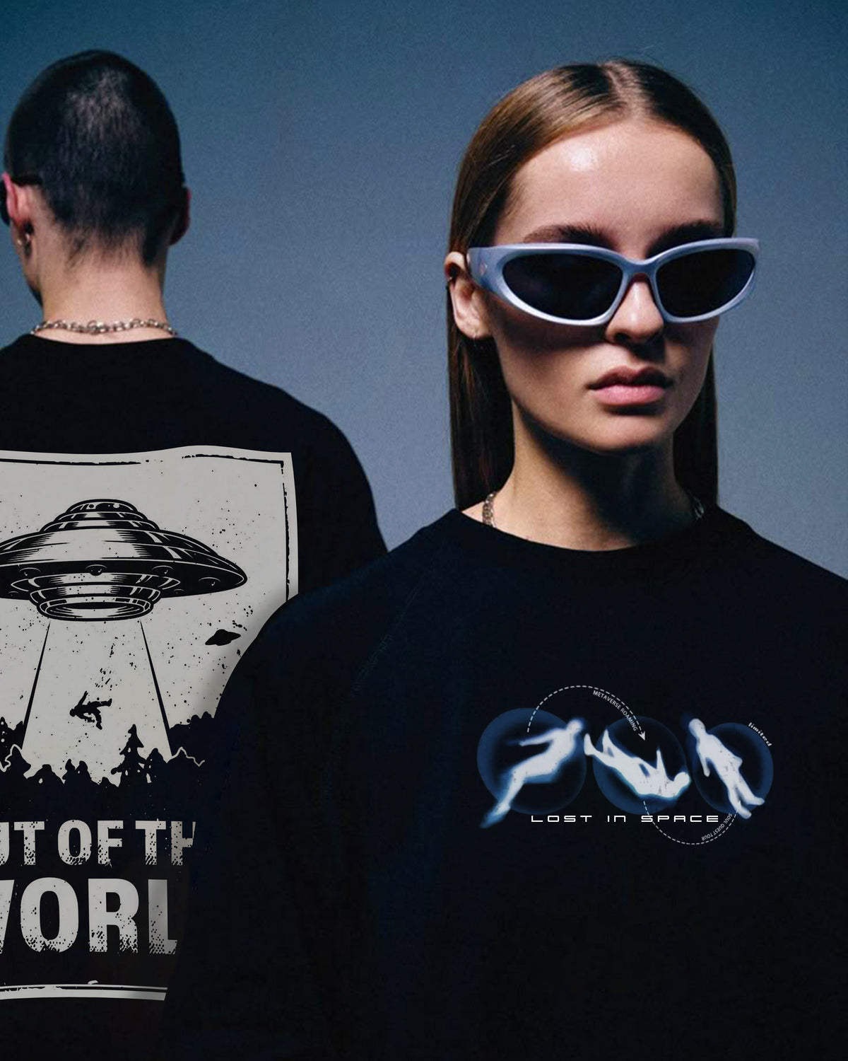 Out Of This World Oversized Graphic Tee