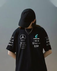 AMG Velocity Oversized Graphic Tee