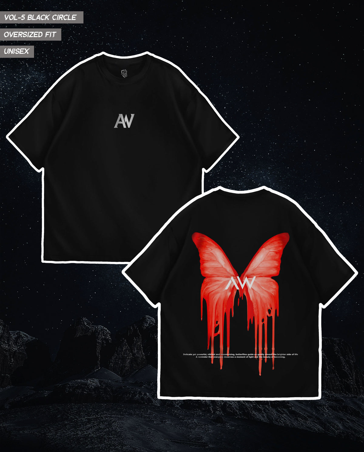 Red Wings Oversized Graphic Tee