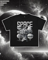 Space Oversized Graphic Tee