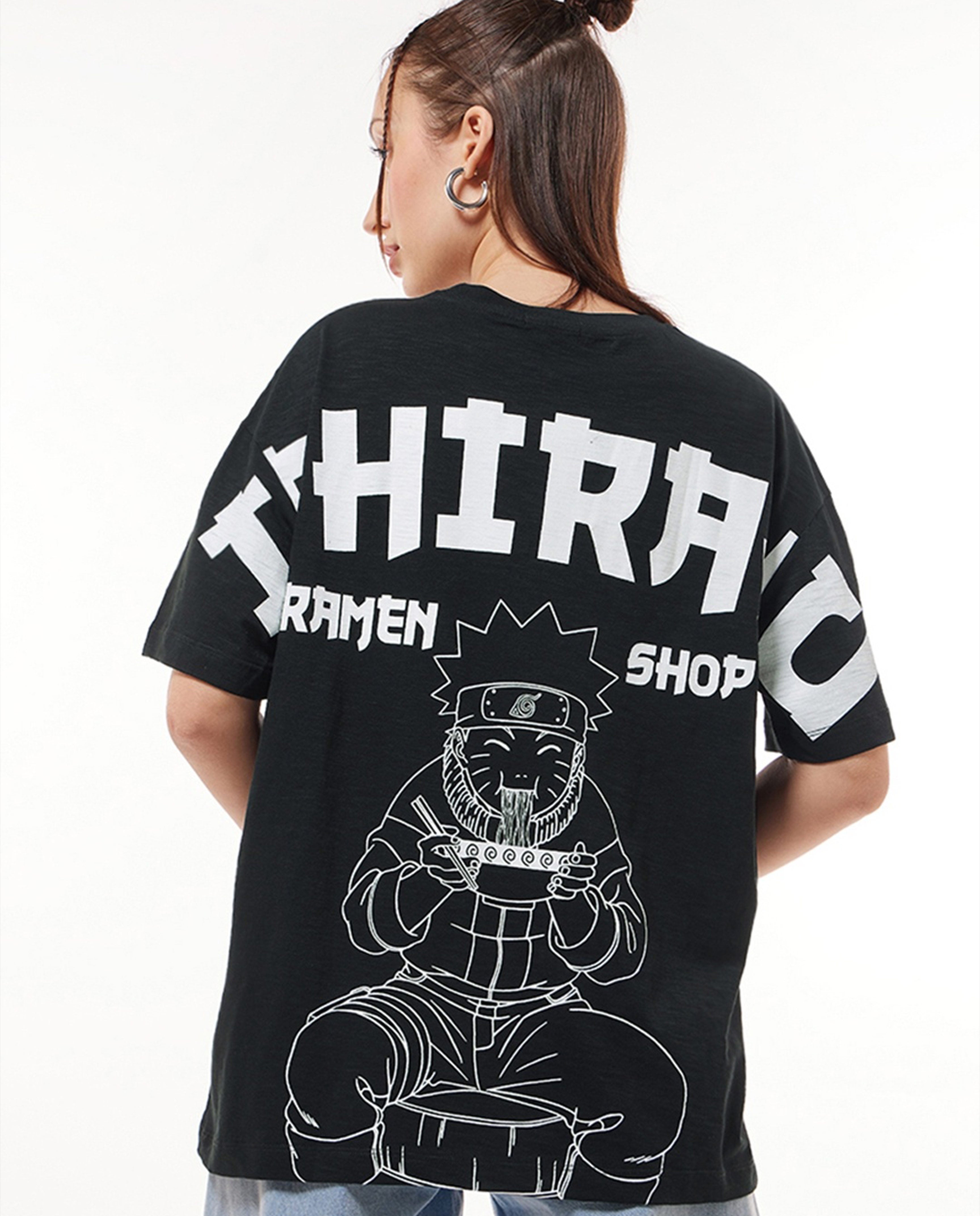 Ichiraku Ramen Shop Oversized Graphic Tee