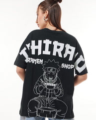 Ichiraku Ramen Shop Oversized Graphic Tee
