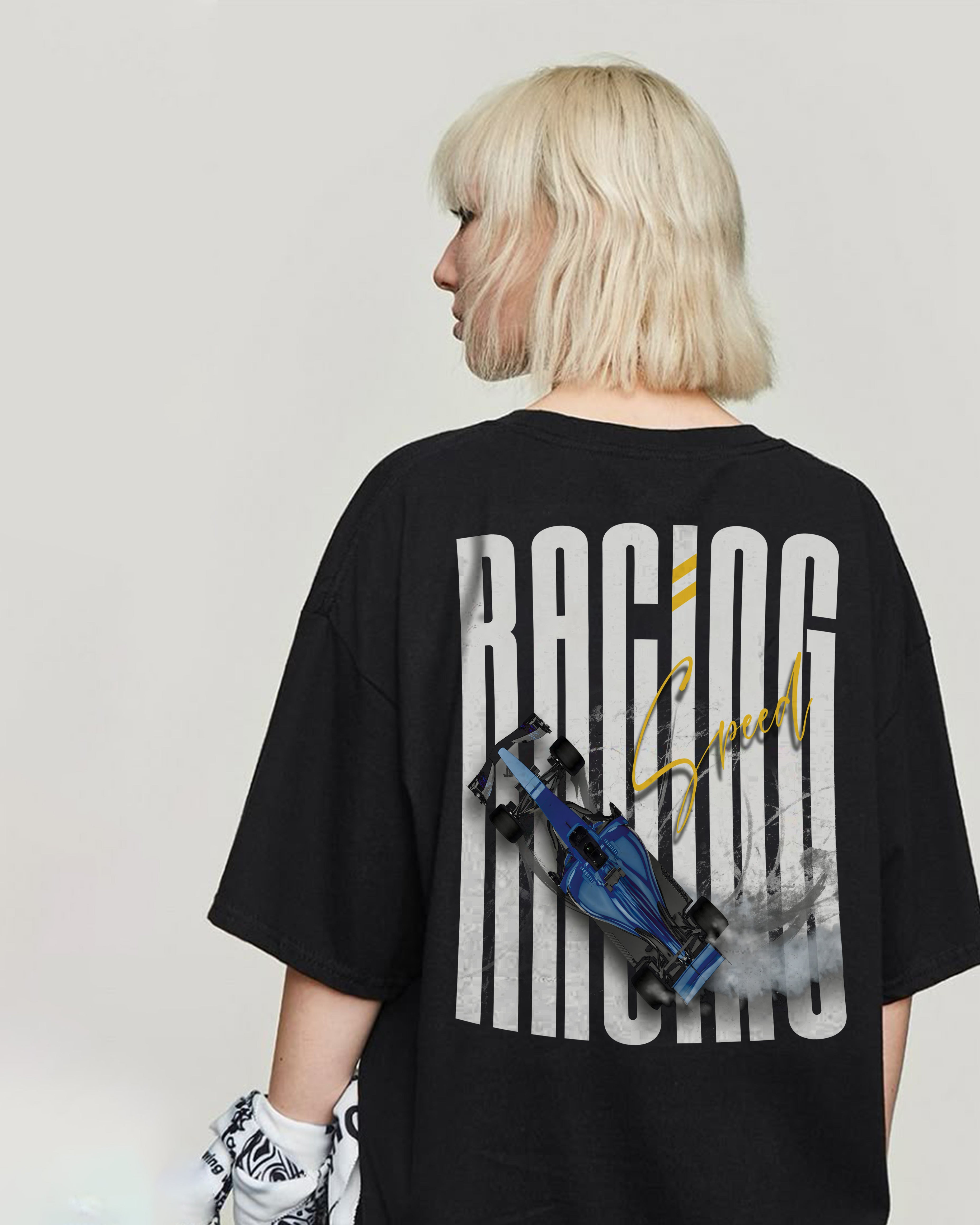 Formula 1 Oversized Graphic Tee