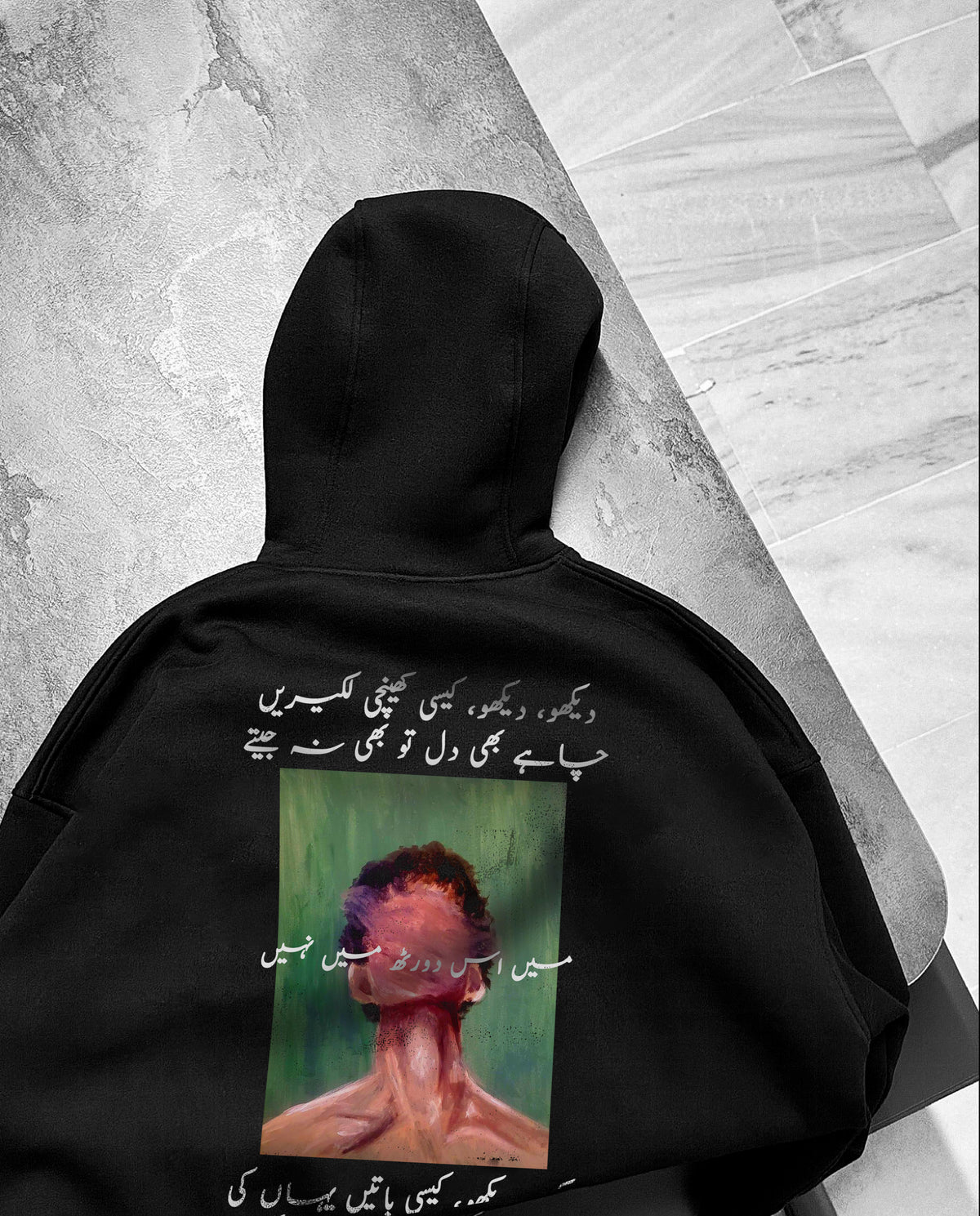 Oversized Daur Graphic Printed Heavy GSM Hoodie