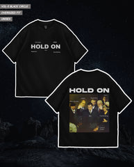 Hold On Oversized Graphic Tee