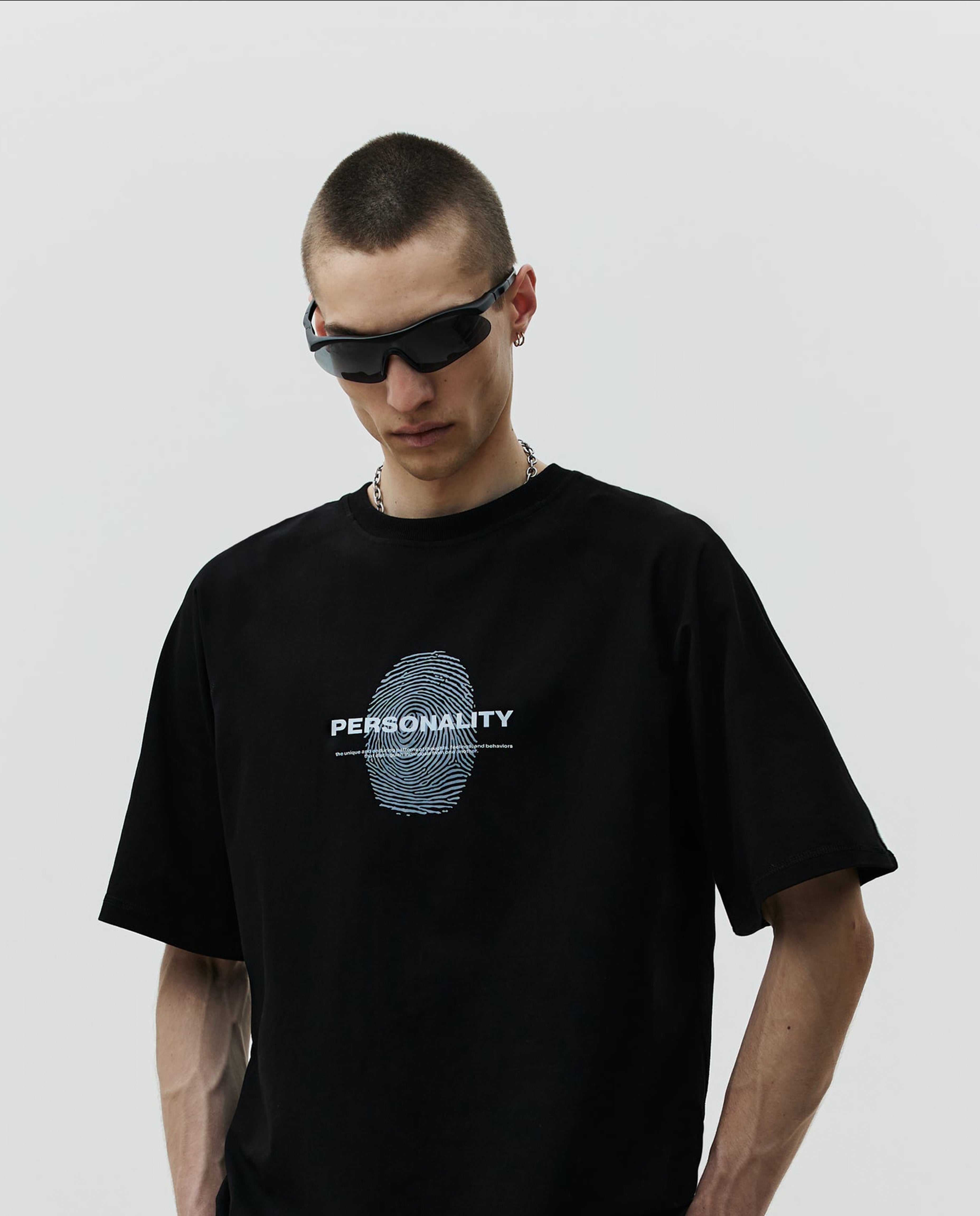 Personality Oversized Graphic Tee
