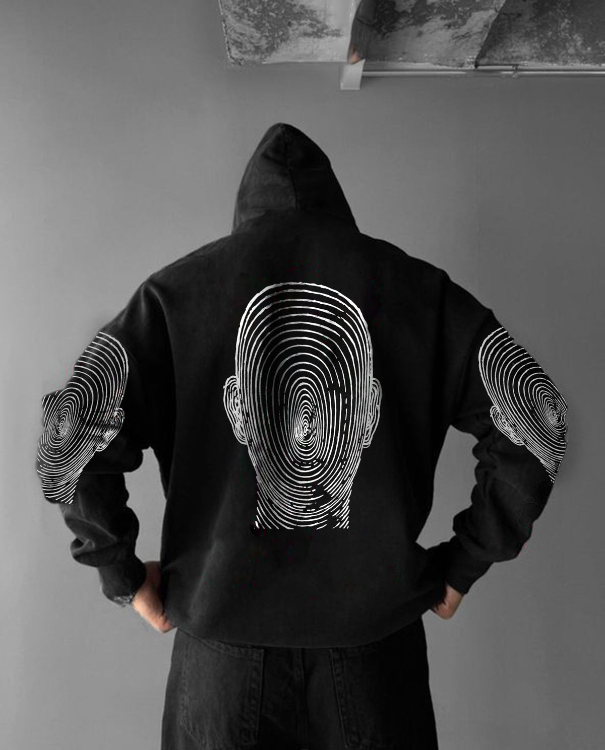 Oversized Timeless Canopy Graphic Printed Heavy GSM Hoodie