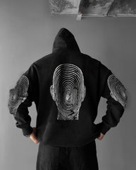 Oversized Timeless Canopy Graphic Printed Heavy GSM Hoodie