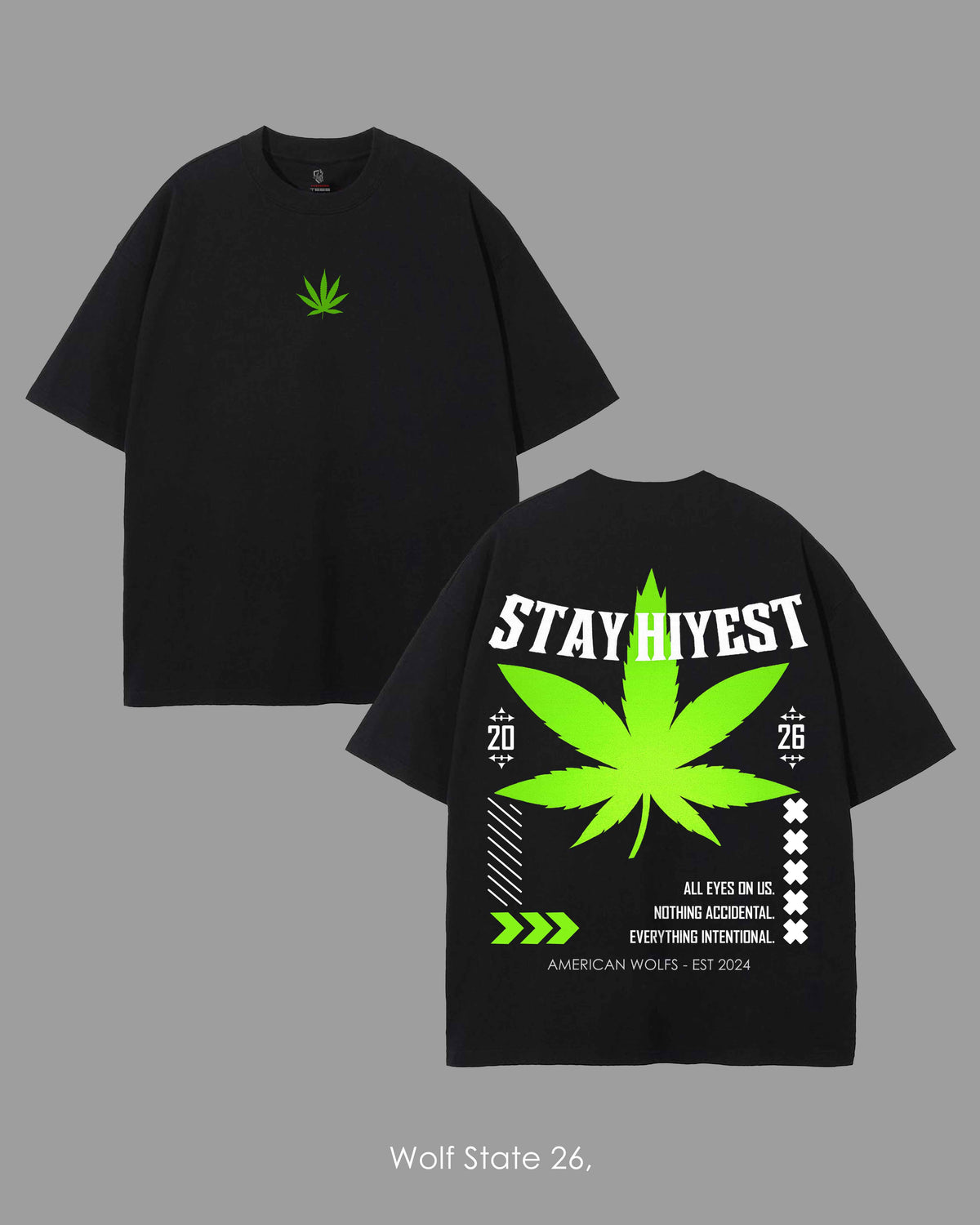 High State Oversized Graphic Tee