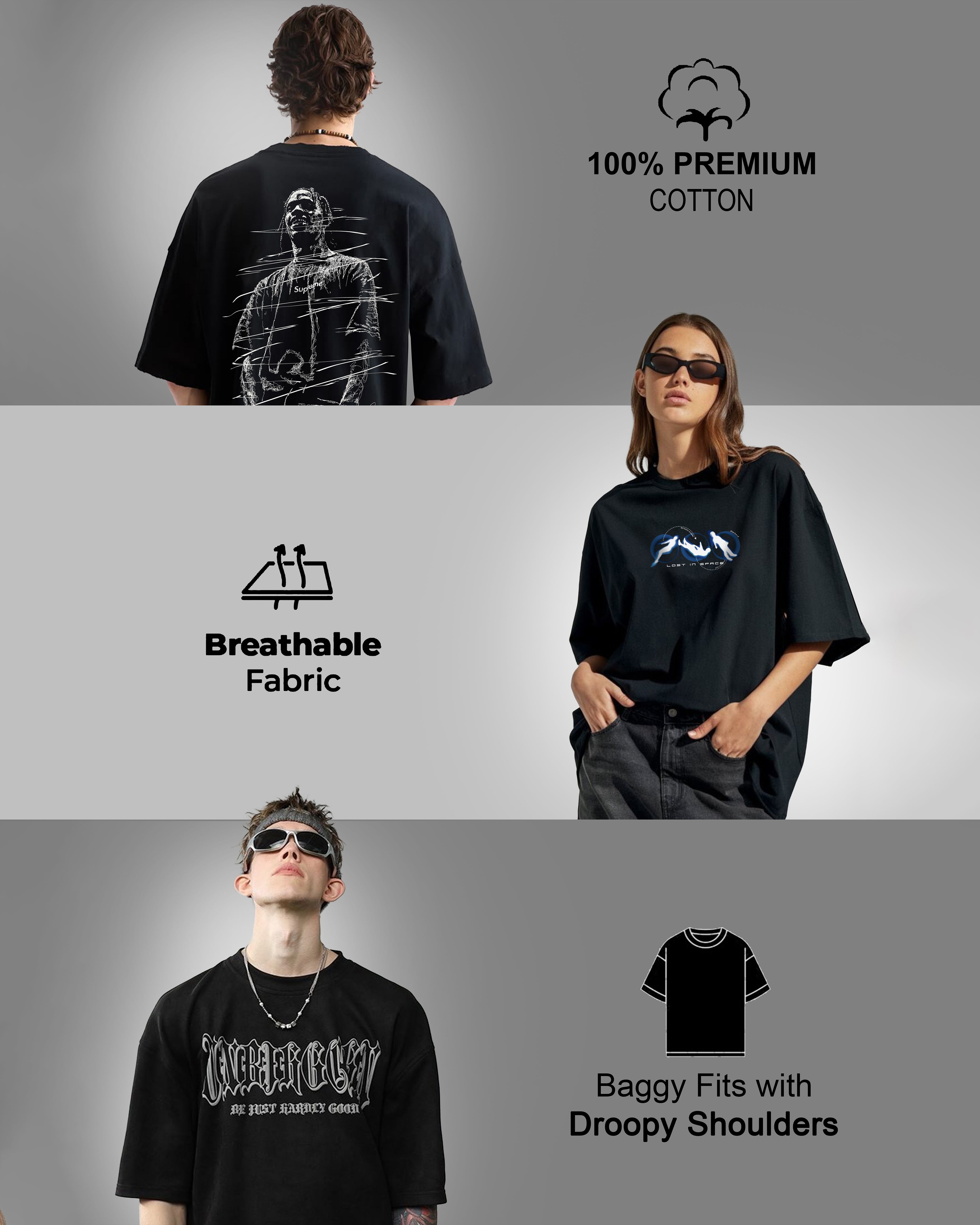 After Hours V-2 Oversized Graphic Tee
