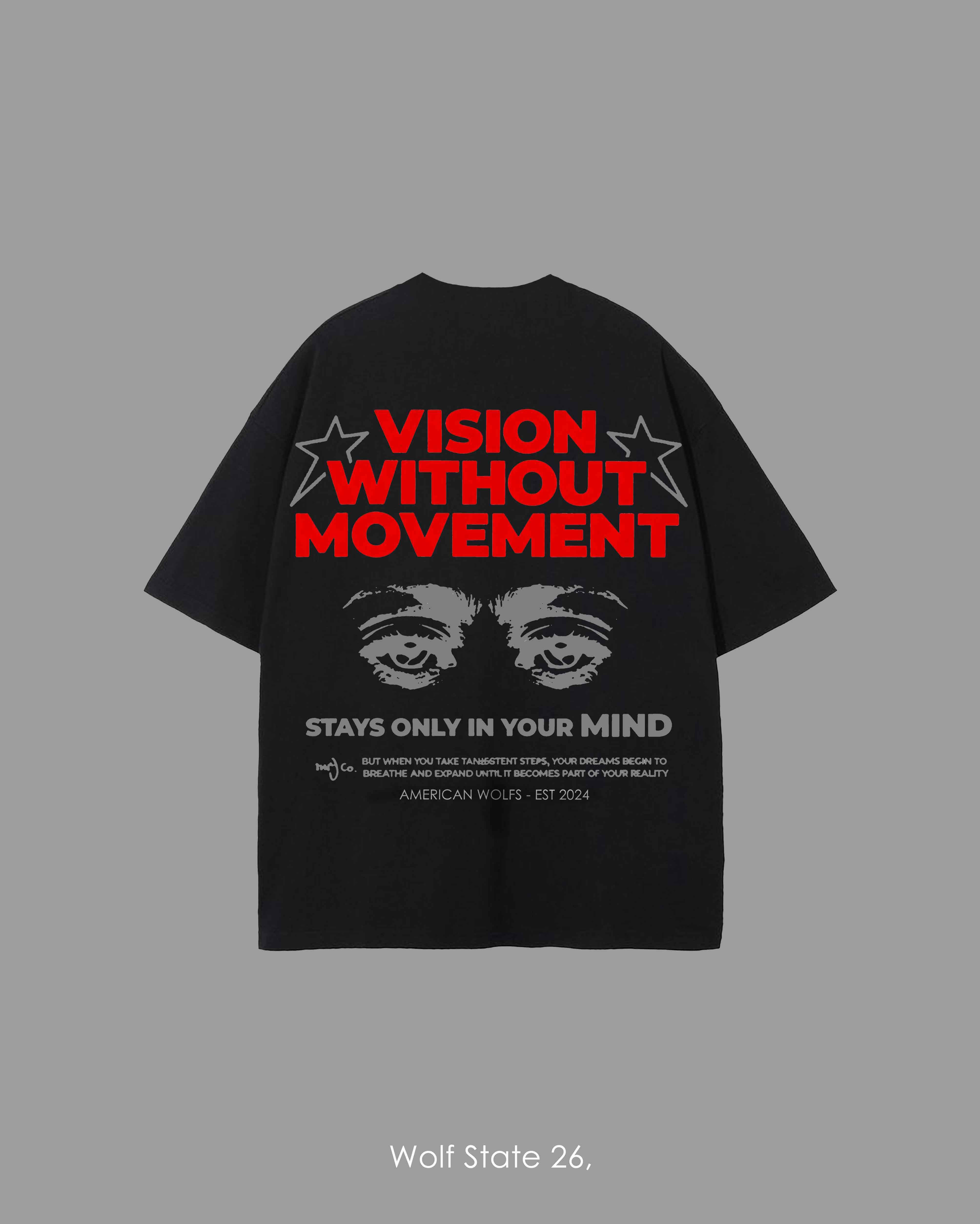 Silent Vision Oversized Graphic Tee