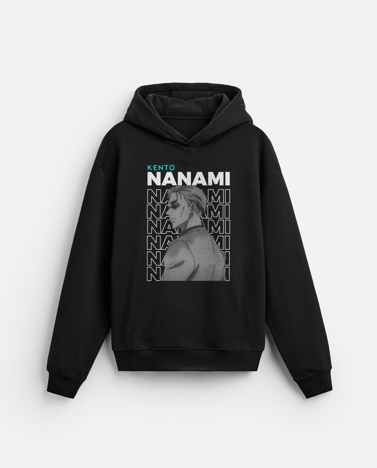Oversized Kento Nanami  Graphic Printed Heavy GSM Hoodie
