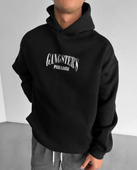 Oversized Gangster Graphic Printed Heavy GSM Hoodie