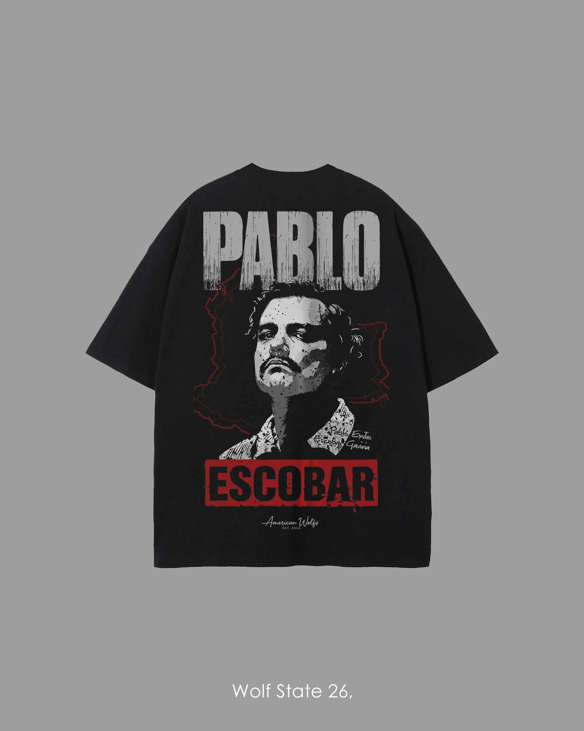 Escobar Legacy Oversized Graphic Tee