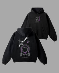 Oversized Astronaut Graphic Printed Heavy GSM Hoodie