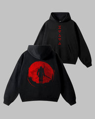 Oversized Alone Worrier Graphic Printed Heavy GSM Hoodie