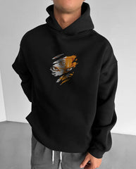 Oversized Beast Chakra Graphic Printed Heavy GSM Hoodie