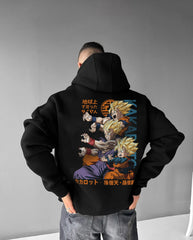 Oversized kakarot Graphic Printed Heavy GSM Hoodie