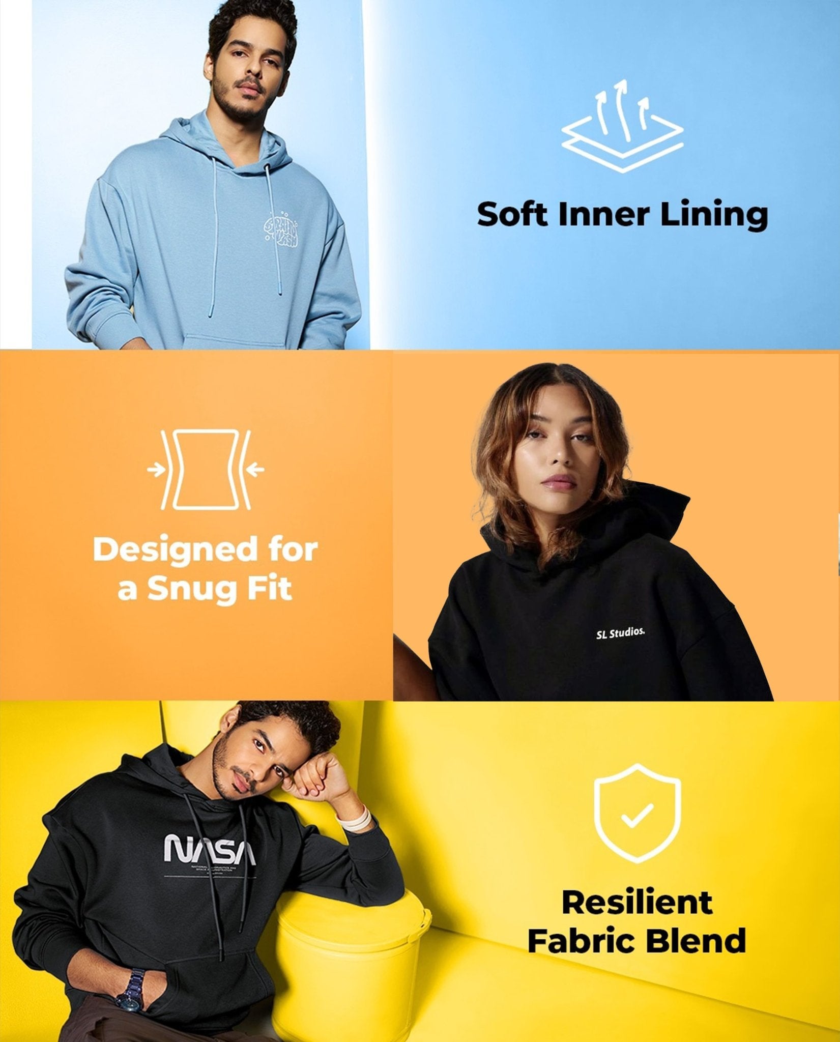 Oversized Daur Graphic Printed Heavy GSM Hoodie